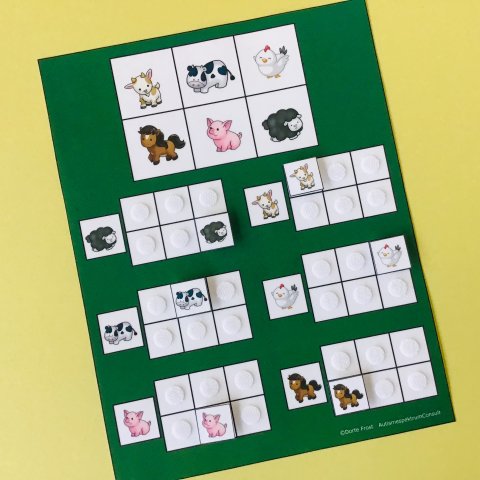 Hvilket felt med tegnede dyr