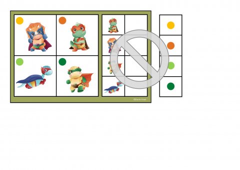 Minimatch med Superdinoer