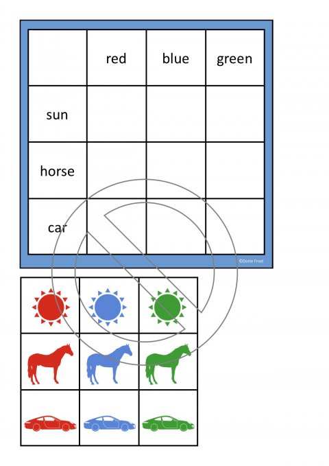 Dbl entrance words and colors