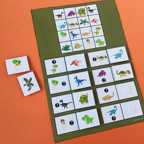 Hvilken side med dinoer