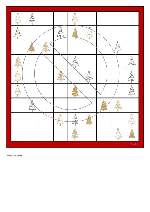 Juletrer i A3 format